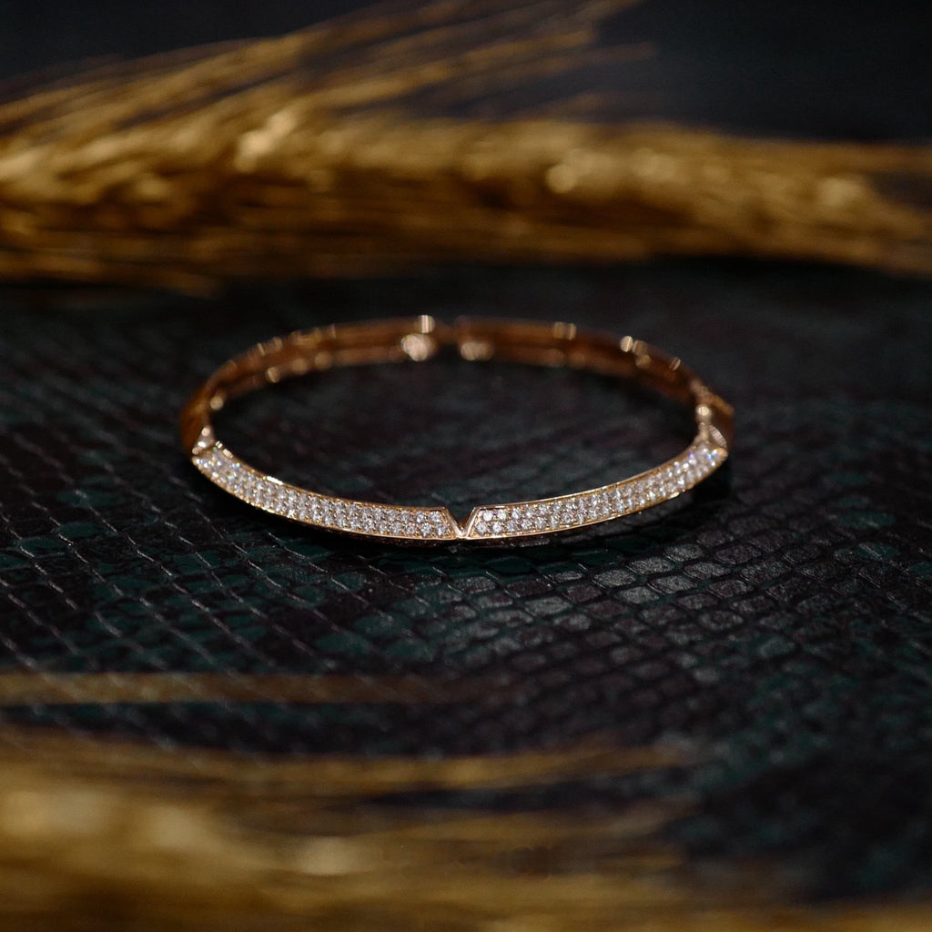 Kayan Bracelet 7 pink gold – Kanpoj Fine Jewelry